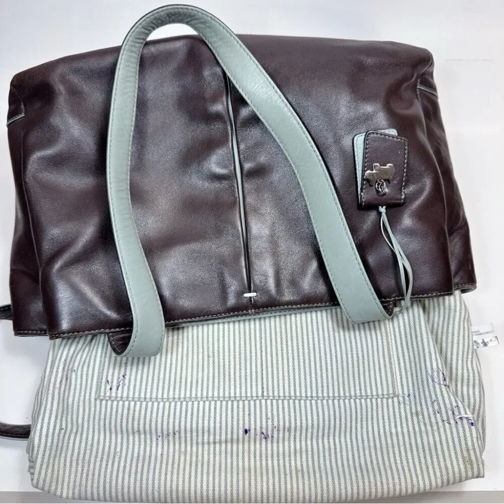 RADLEY London Womens Leather Shoulder Satchel Brown Bag